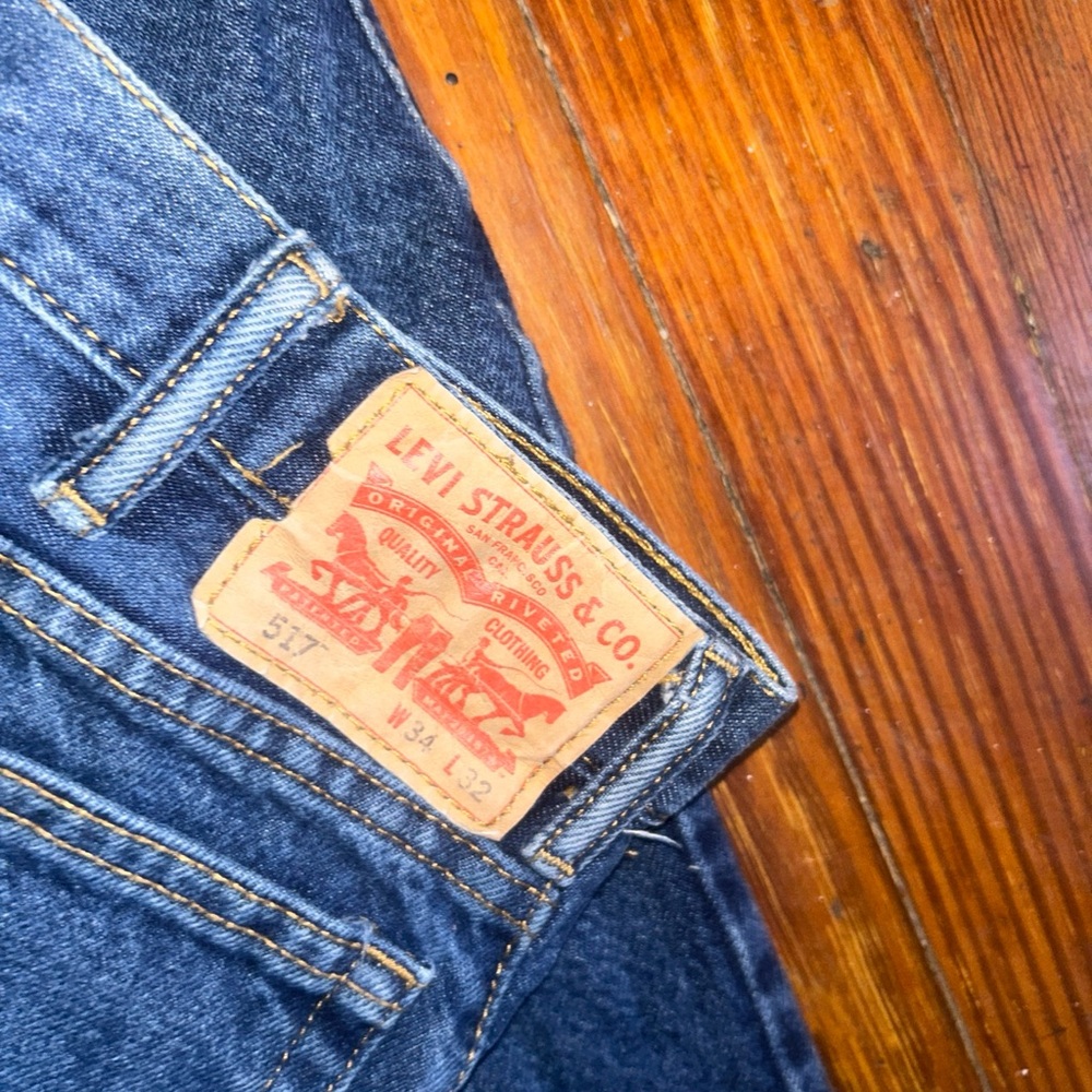 Levi's Blue Bootcut Jeans Classic Style 517 bootcut 34/32 Men’s Jeans